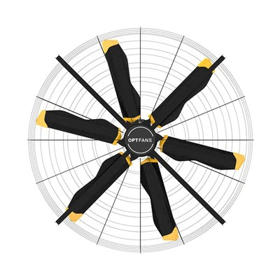 Velké nástěnné ventilátory HVLS